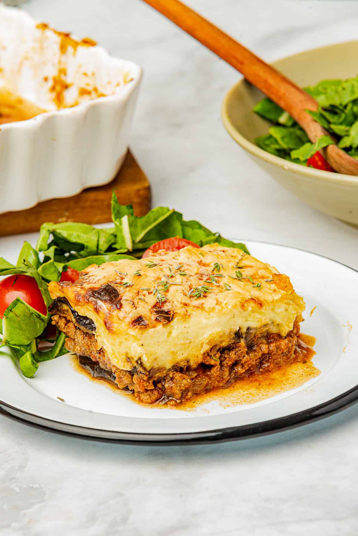 Classic Moussaka (Eggplant Lasagna)