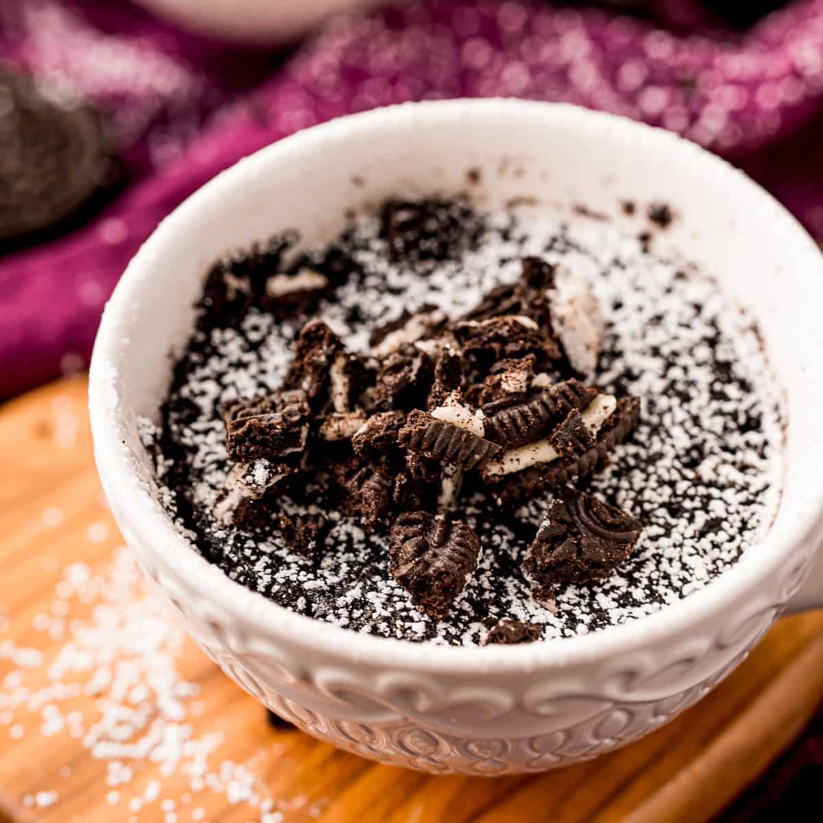 Easy Oreo Mug Cake Recipe