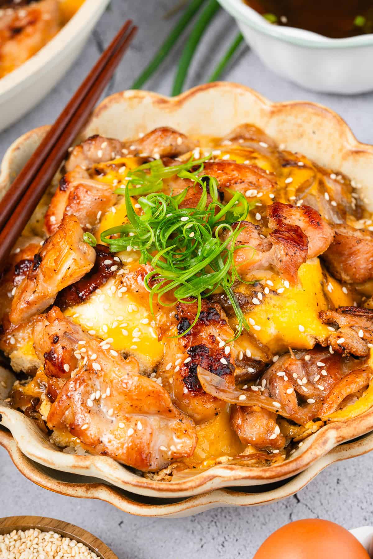 Oyakodon (Chicken and Egg Rice Bowl)