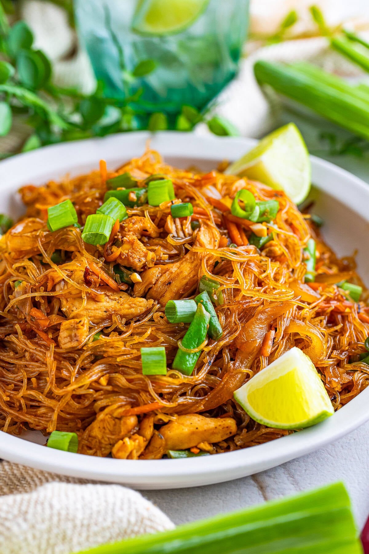 Easy Filipino Pancit Recipe with Chicken