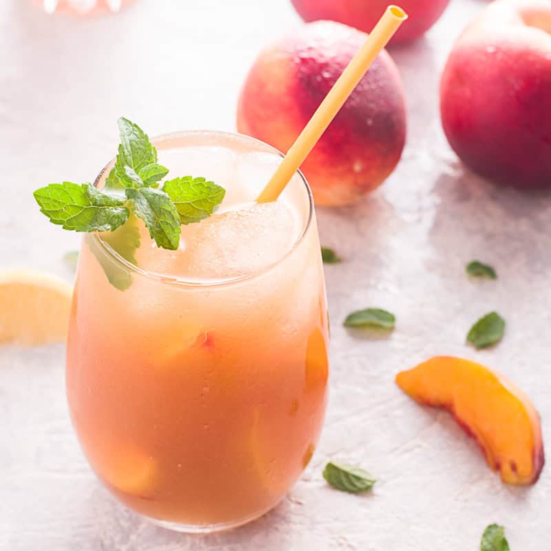 Peach Arnold Palmer Tea Drink Recipe