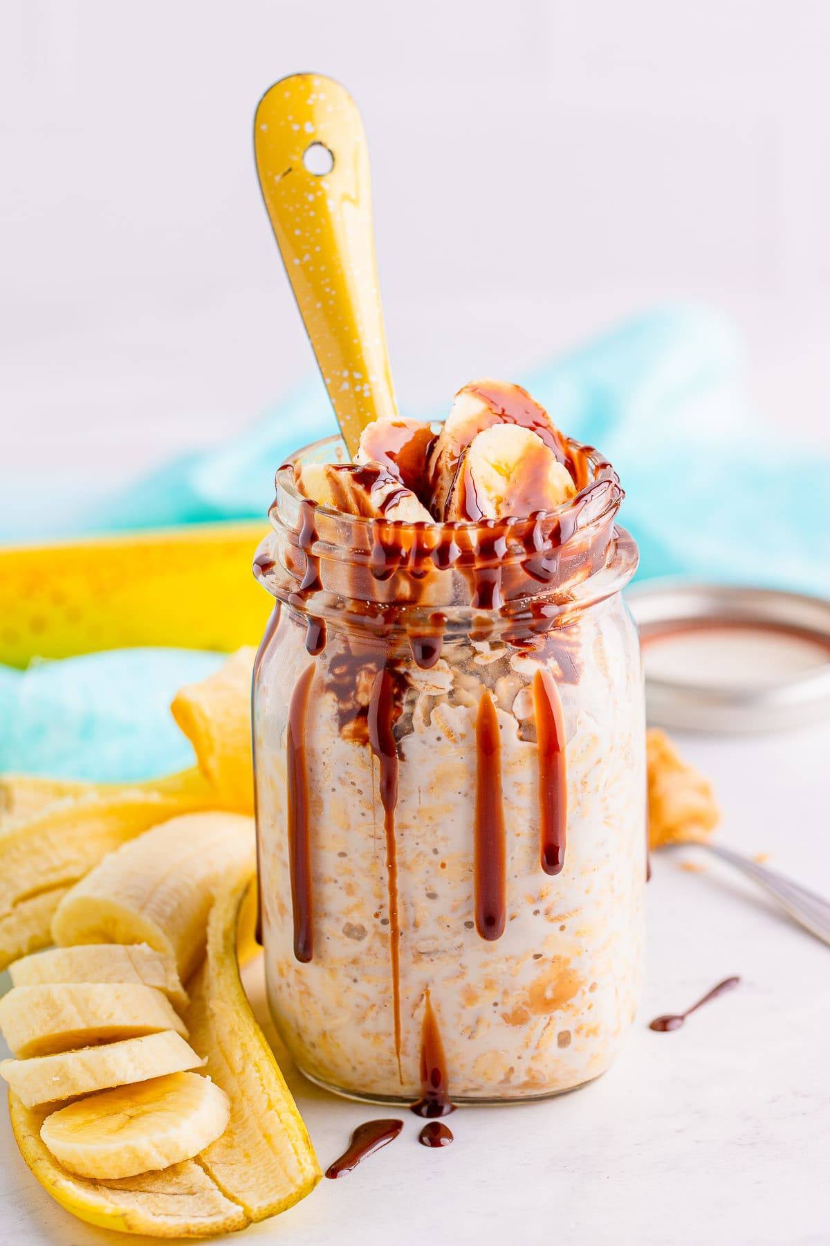 Easy Peanut Butter Overnight Oats Recipe