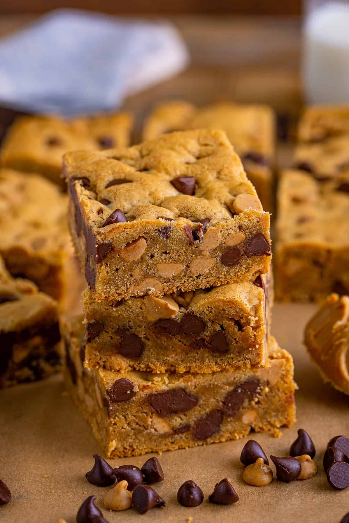 Peanut Butter Chocolate Chip Bars Recipe