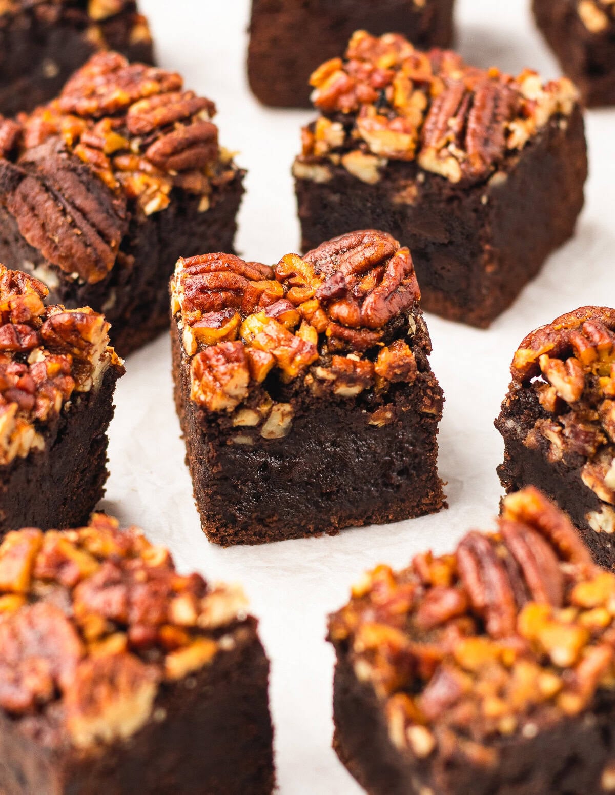 Pecan Pie Brownies Recipe from Scratch