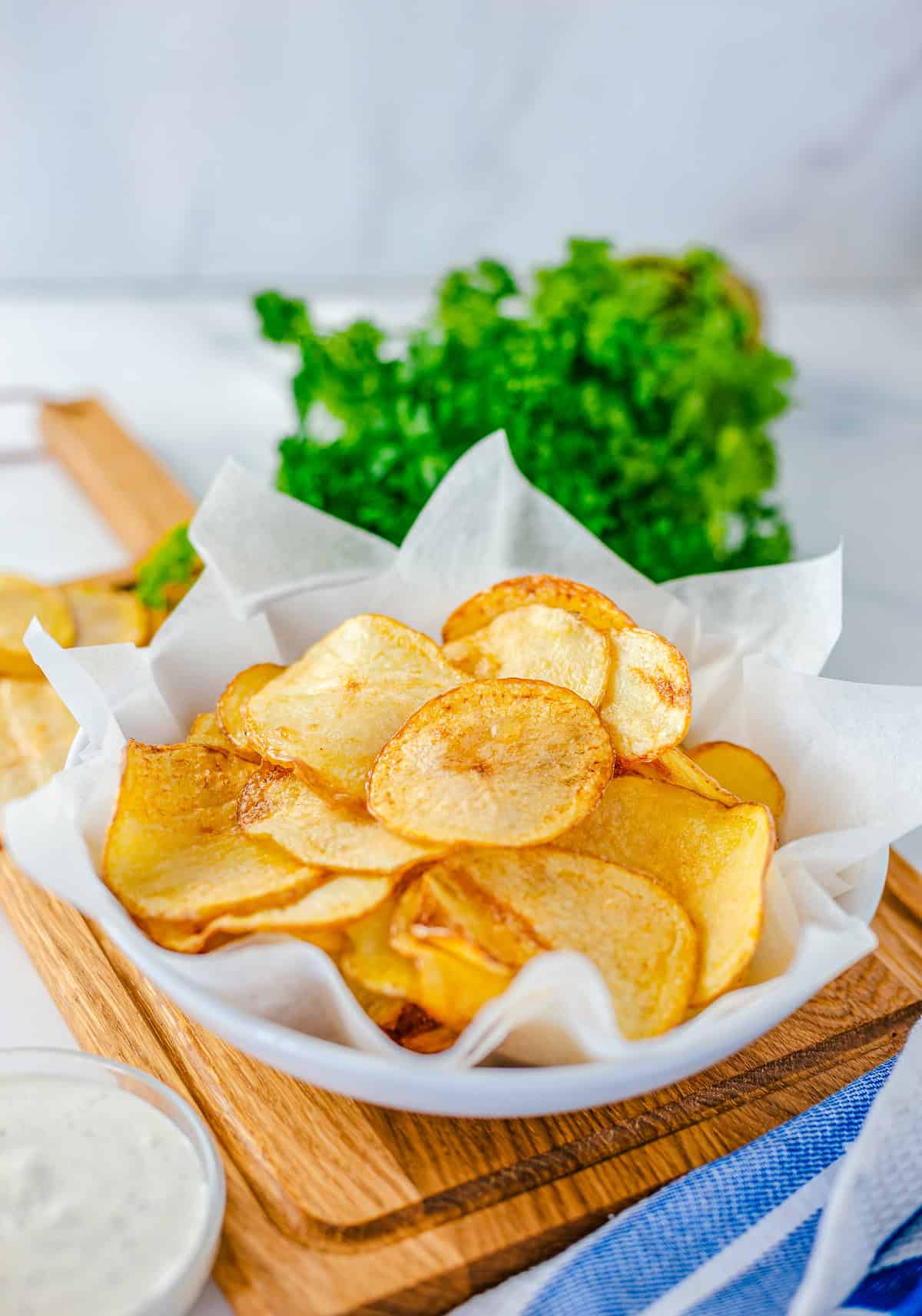 Crispy Homemade Potato Chips Recipe