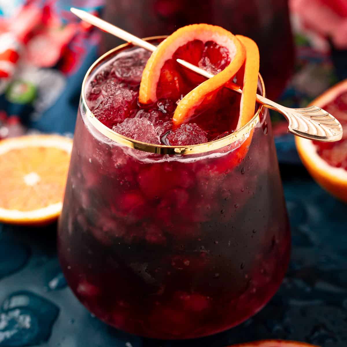 Easy Red Wine Spritzer Recipe