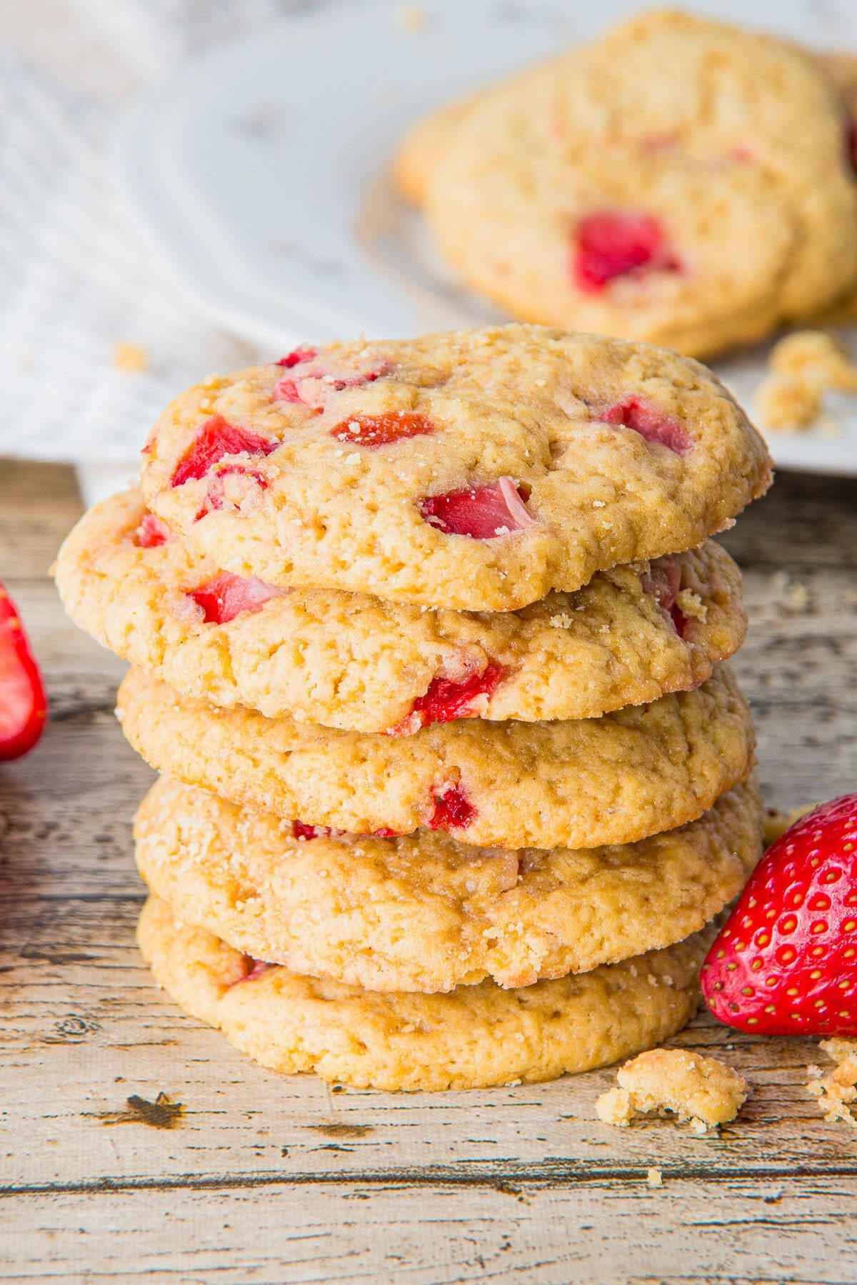Fresh Strawberry Cookies Recipe From Scratch