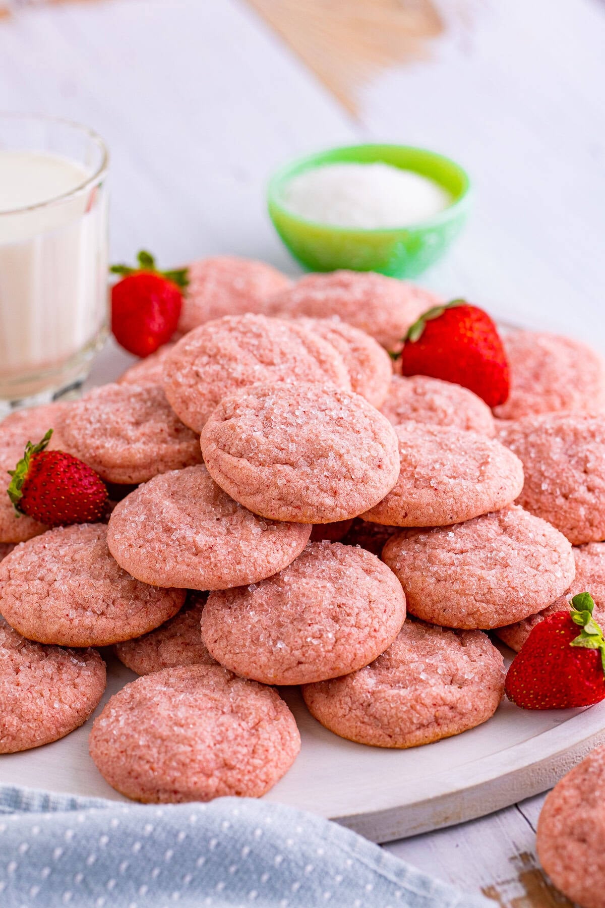 Strawberry Sugar Cookies