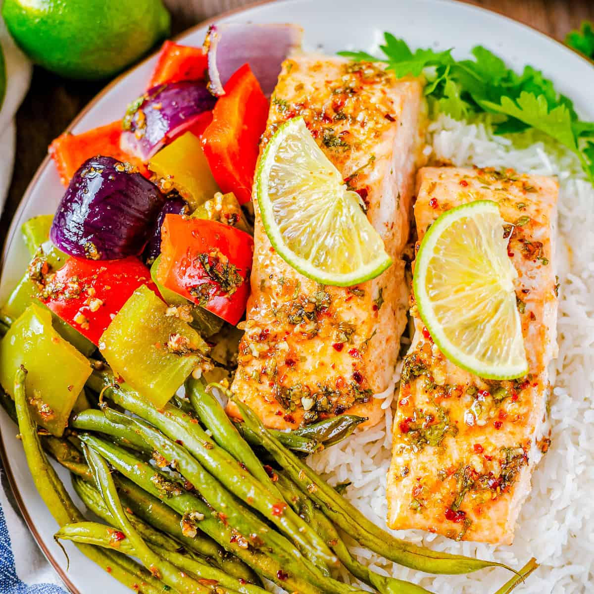 Salmon Sheet Pan Dinner