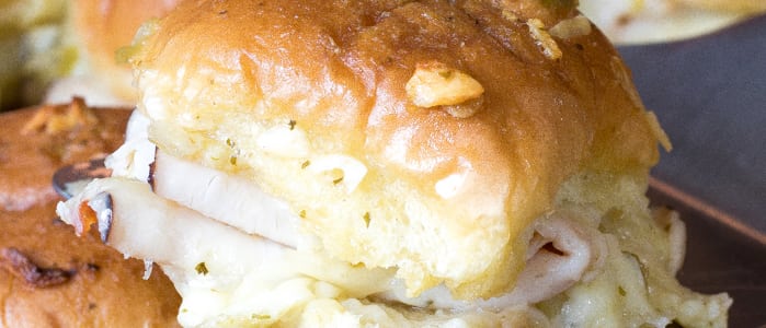 Salsa Verde Turkey Sliders