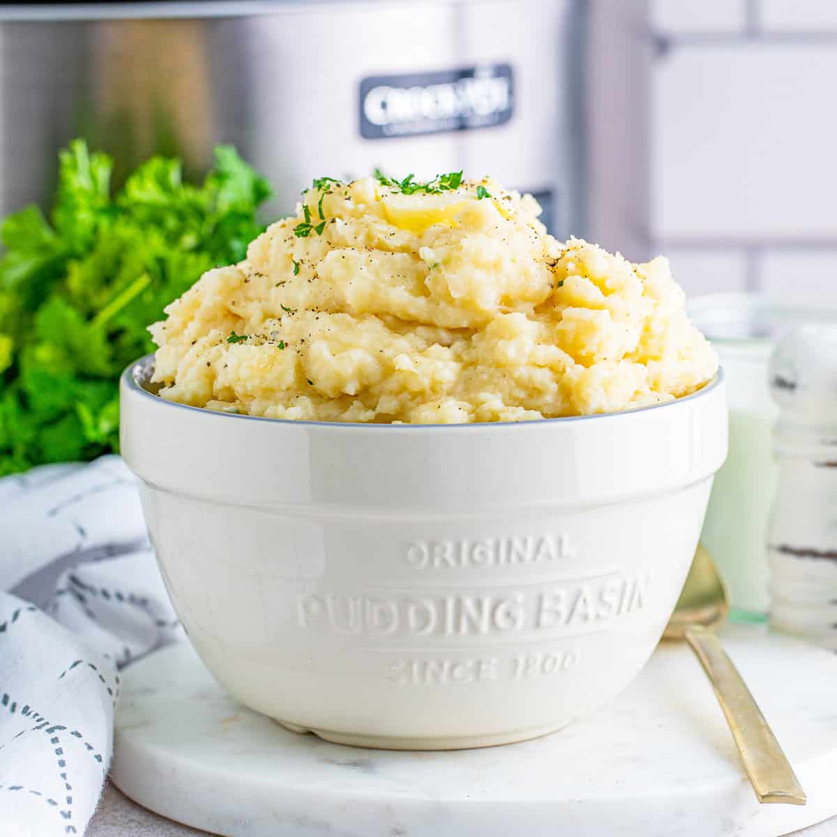 Slow Cooker Mashed Potatoes