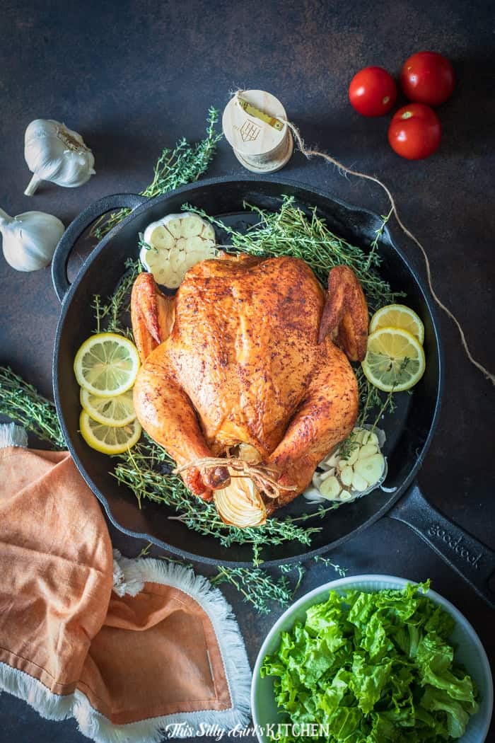 Whole Smoked Chicken Recipe