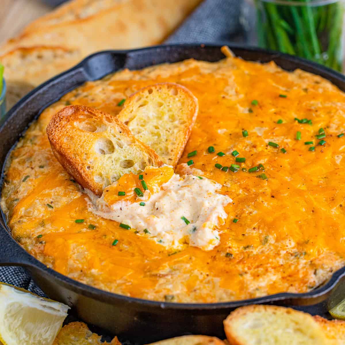 Hot Smoked Crab Dip Recipe