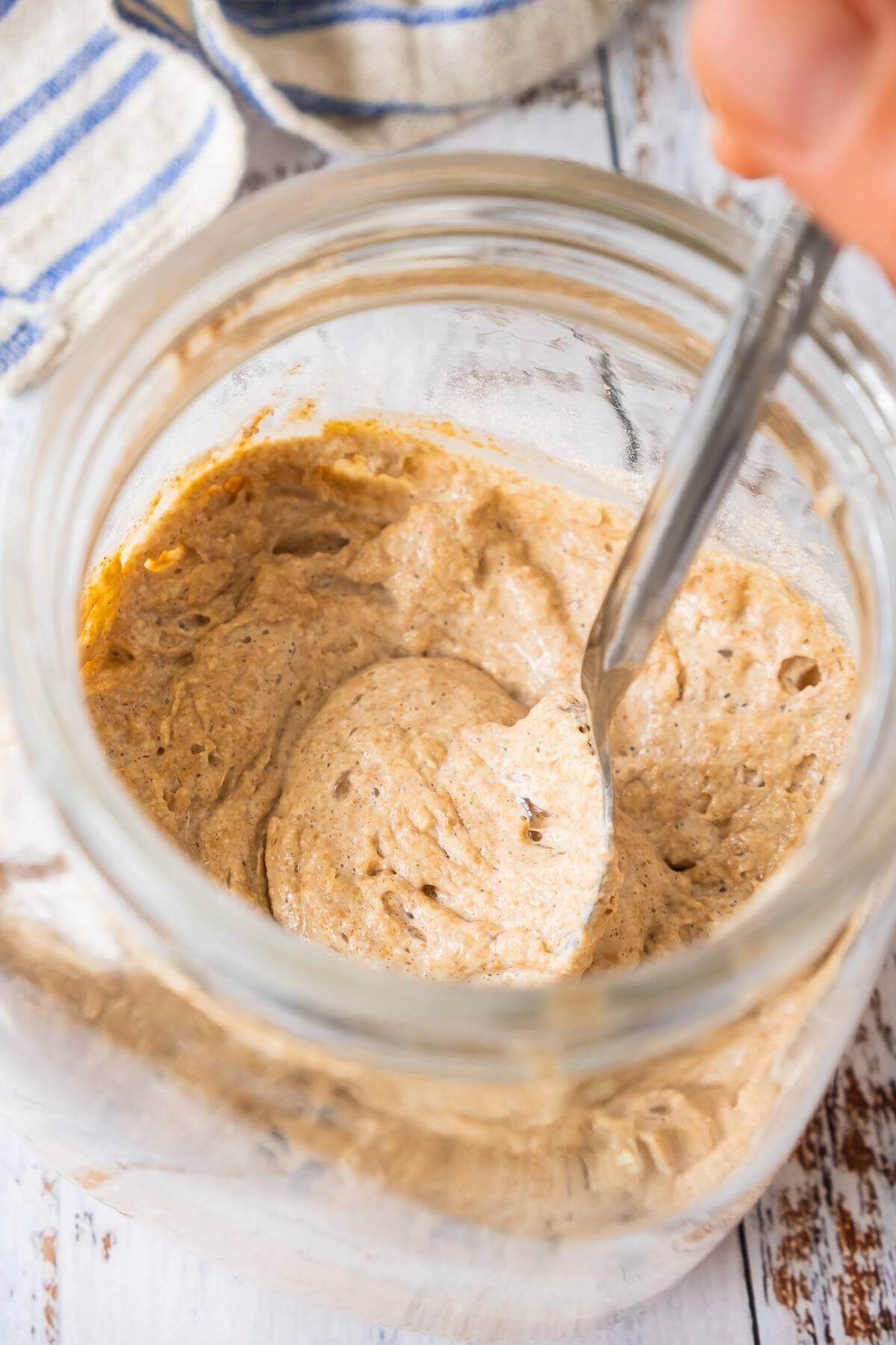 Simple From Scratch Sourdough Starter Recipe