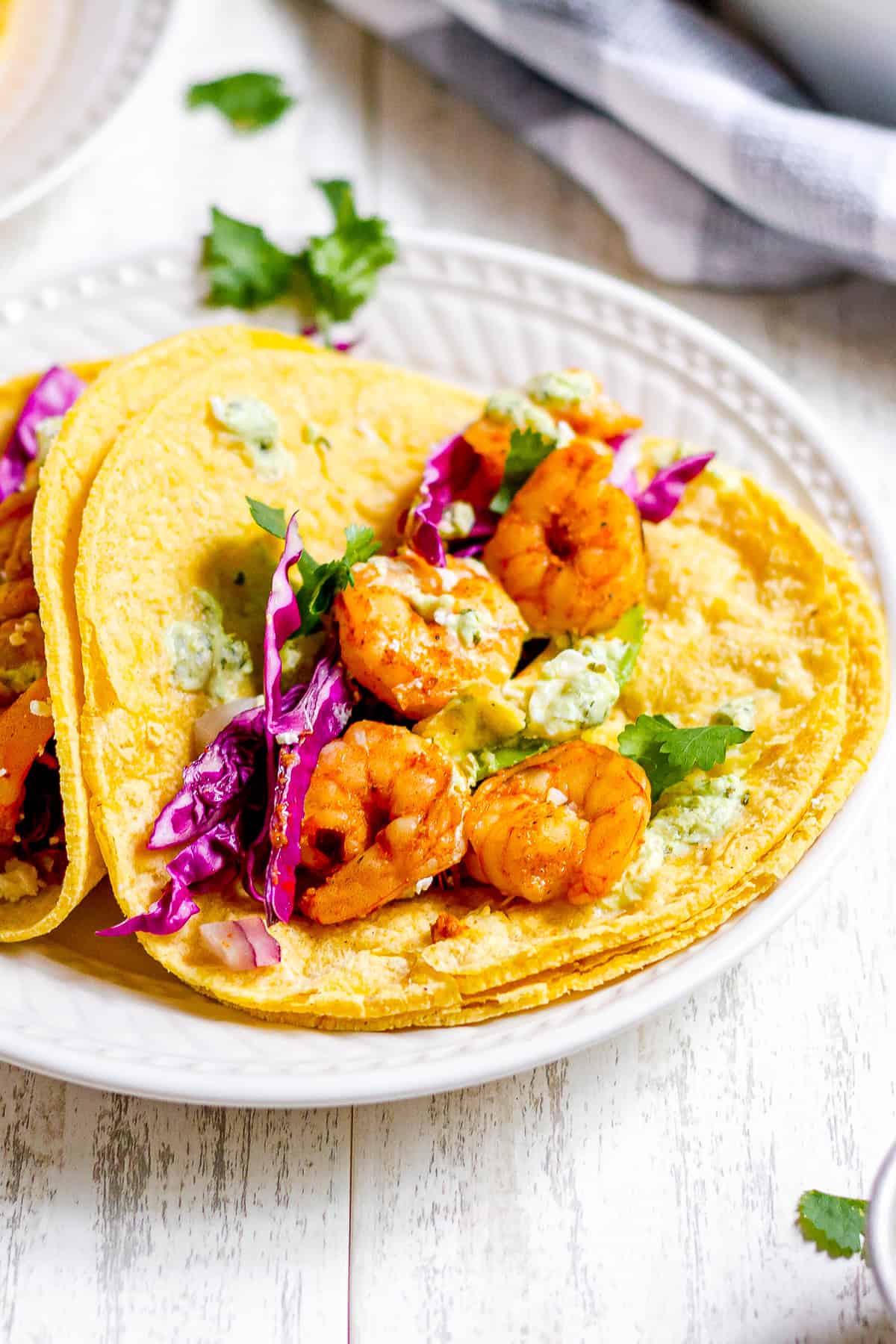 Spicy Shrimp Tacos