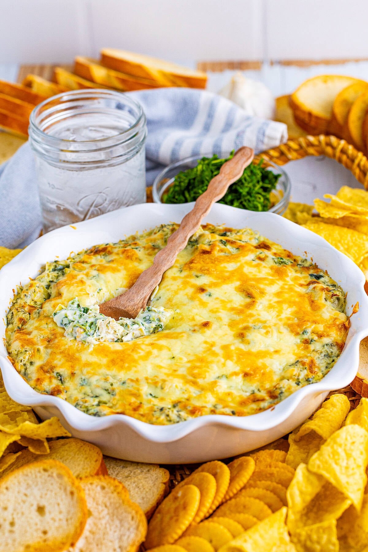 Hot Spinach Artichoke Dip