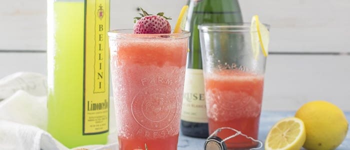 Strawberry Limoncello Slush