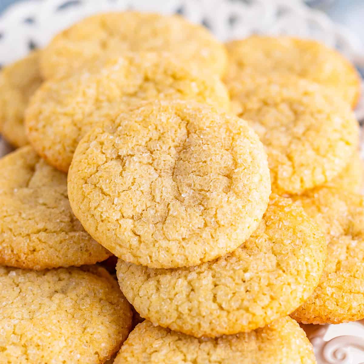 Soft & Chewy Sugar Cookies Recipe