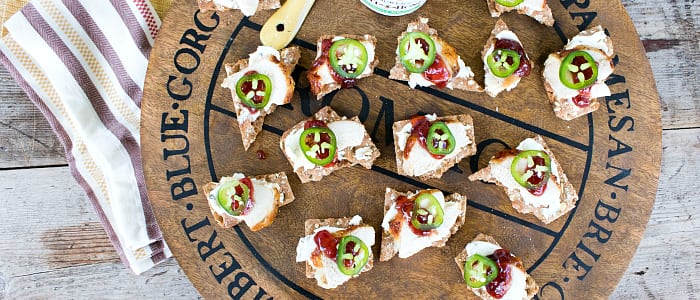 Easy Sweet and Spicy Chicken Canapes