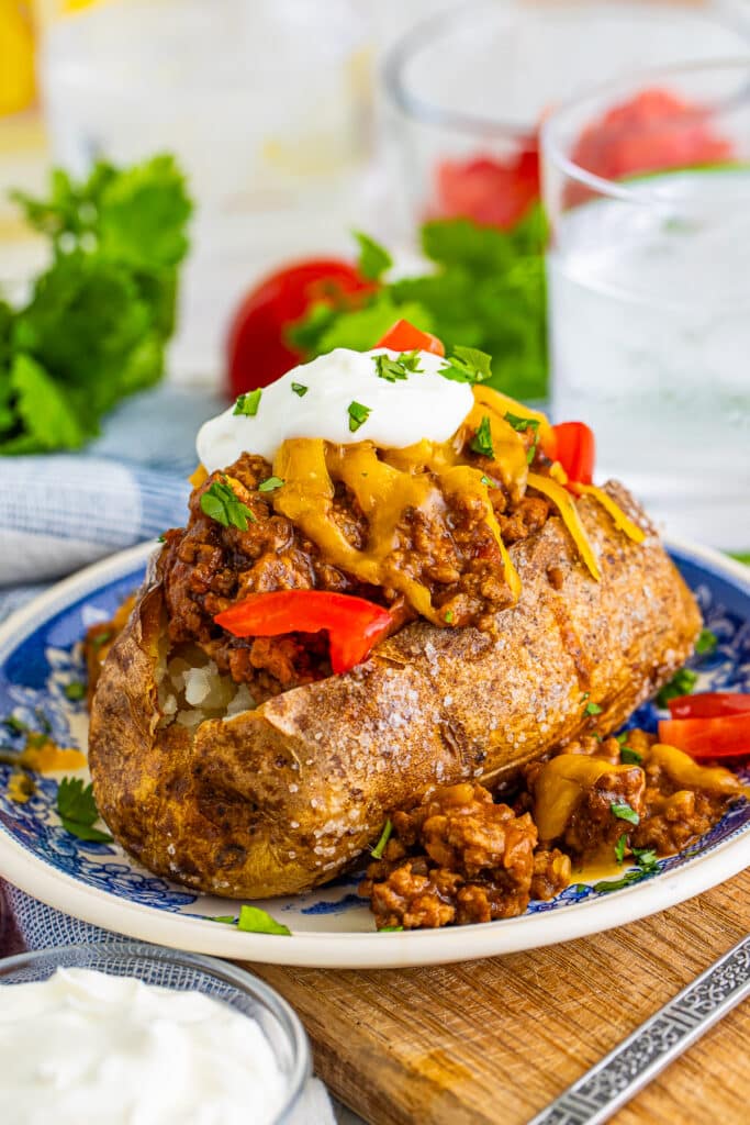 Stuffed Taco Baked Potato Recipe