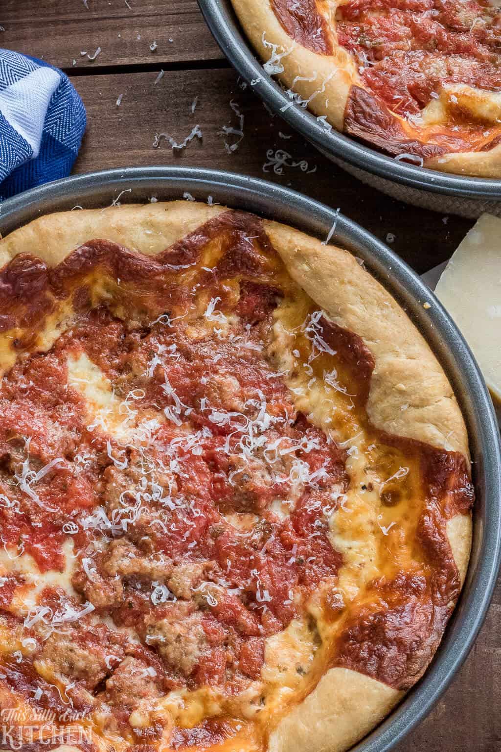 Chicago Style Deep Dish Pizza Recipe