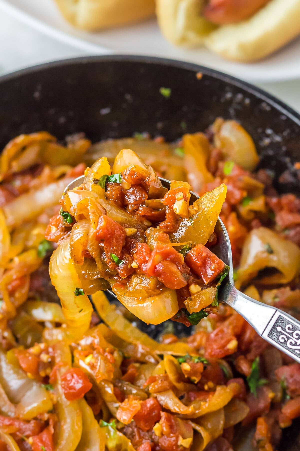 Easy Chunky Tomato Onion Relish Recipe