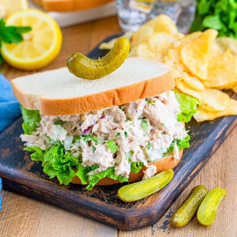 Tuna Salad Sandwiches