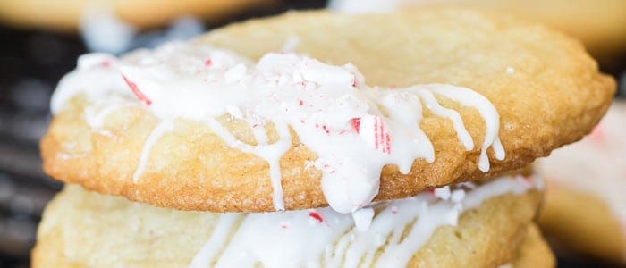 White Chocolate Peppermint Sugar Cookies