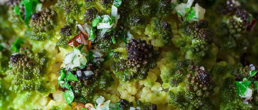 Whole Roasted Romanesco Cauliflower (30 minutes!)