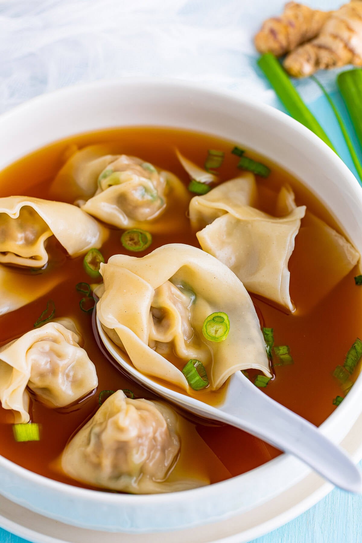 Easy Homemade Wonton Soup Recipe (Chinese Takeout Style)