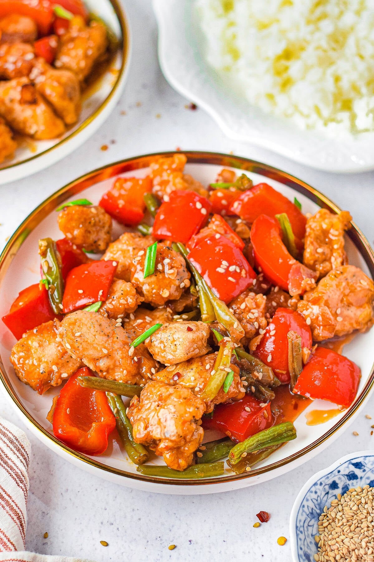 Easy Air Fryer Sticky Ginger Chicken (Best Recipe)