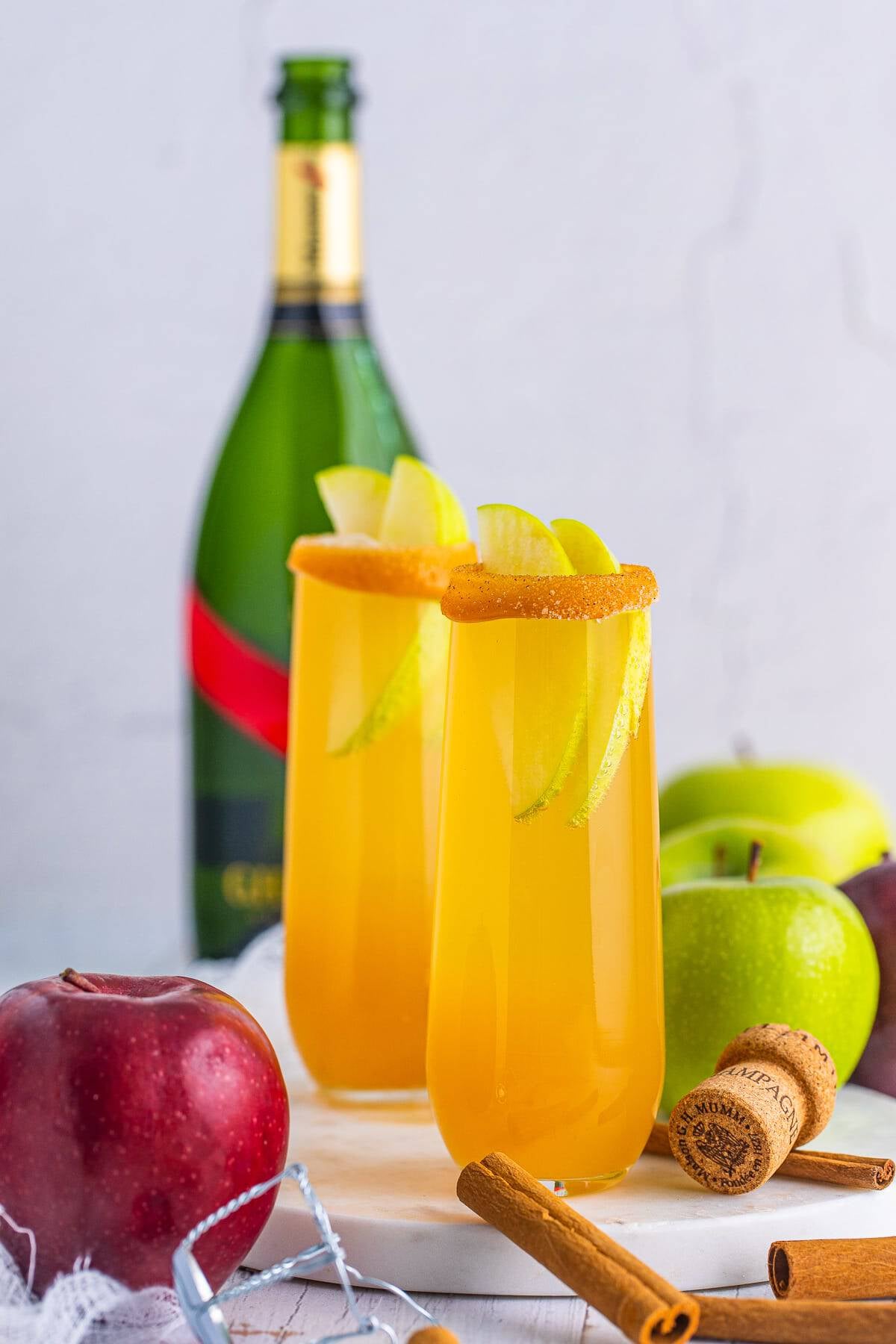 Apple Cider Mimosas