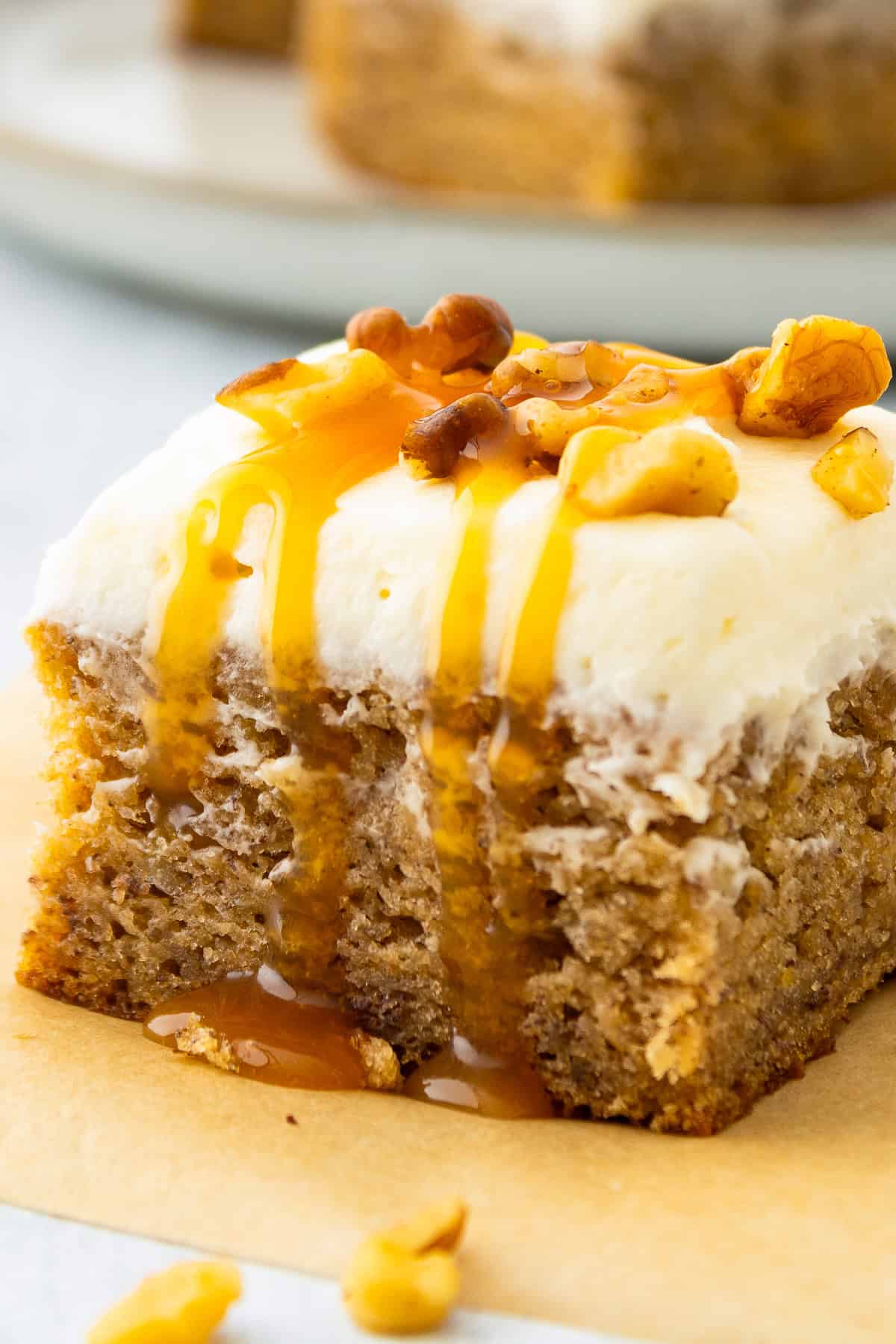 Easy Frosted Banana Bars Recipe