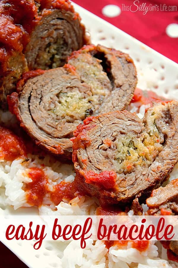 Easy Italian Beef Braciole Recipe