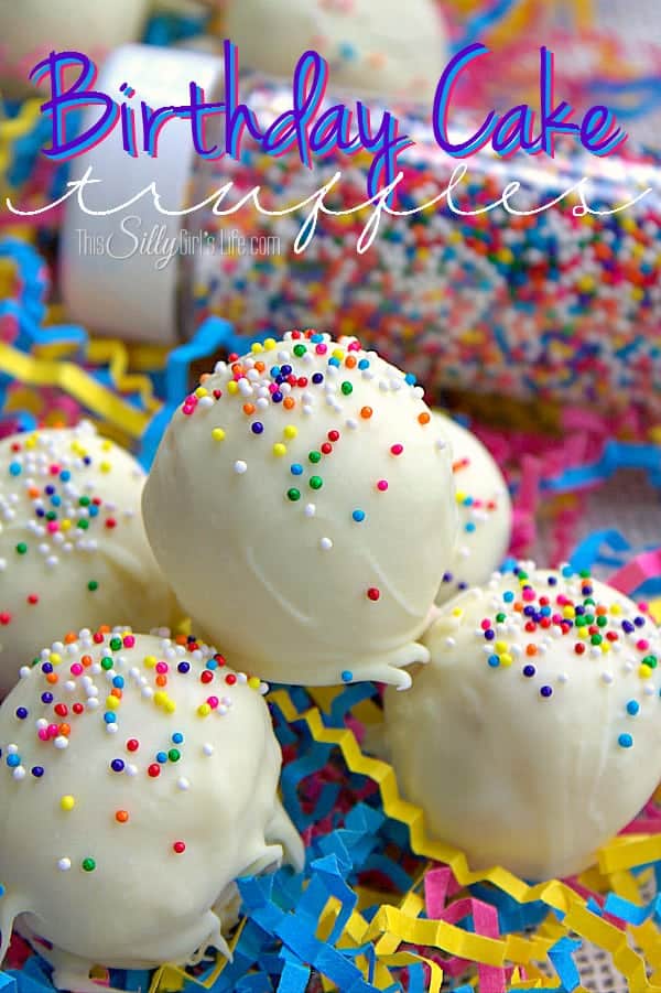 Birthday Cake Truffles