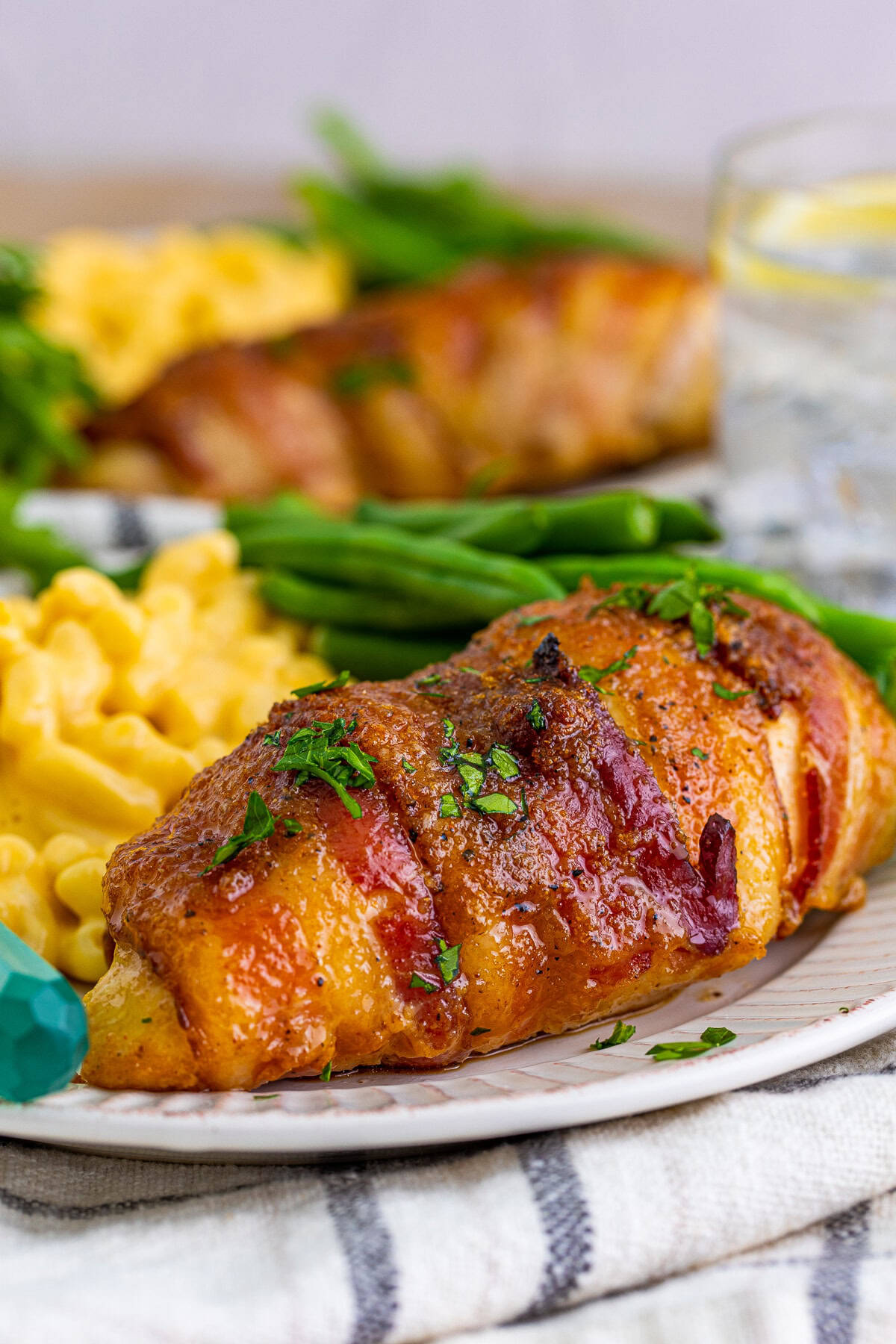 Brown Sugar Bacon Wrapped Chicken Recipe