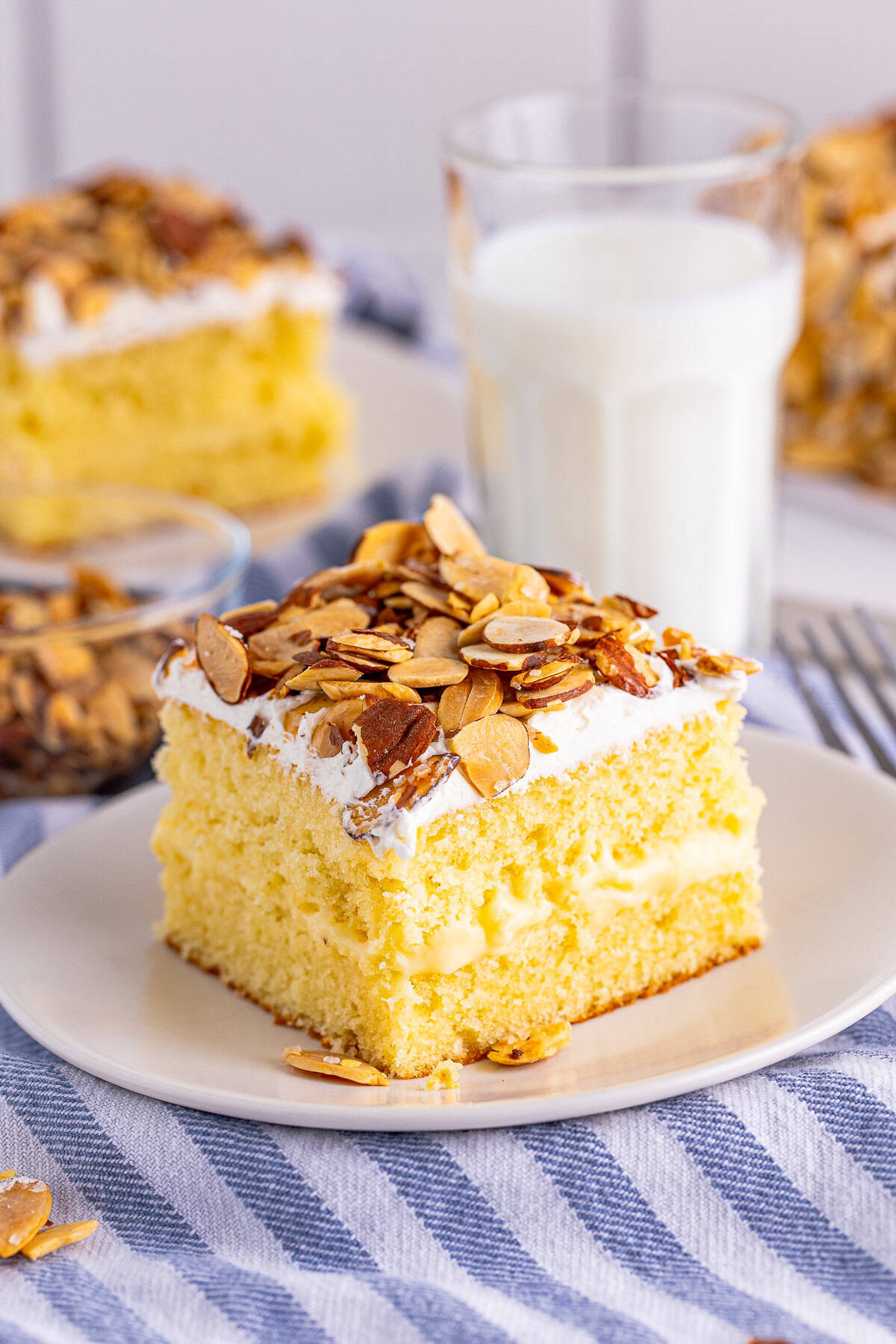 Burnt Almond Torte Cake Recipe