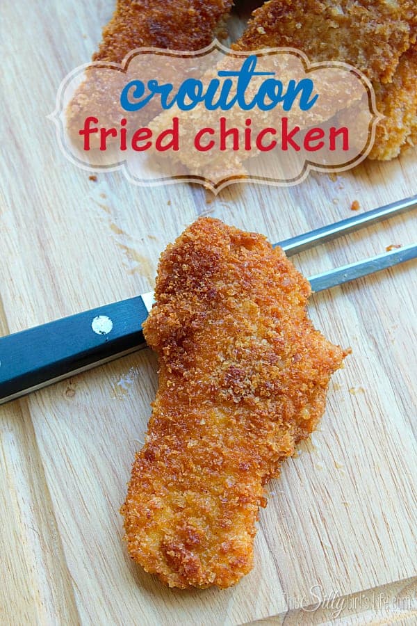 Crouton Fried Chicken
