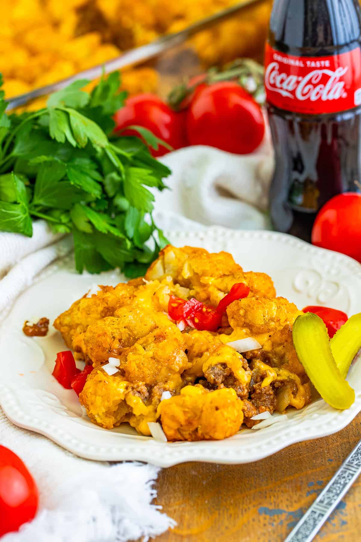 Cheeseburger Tater Tot Casserole Recipe