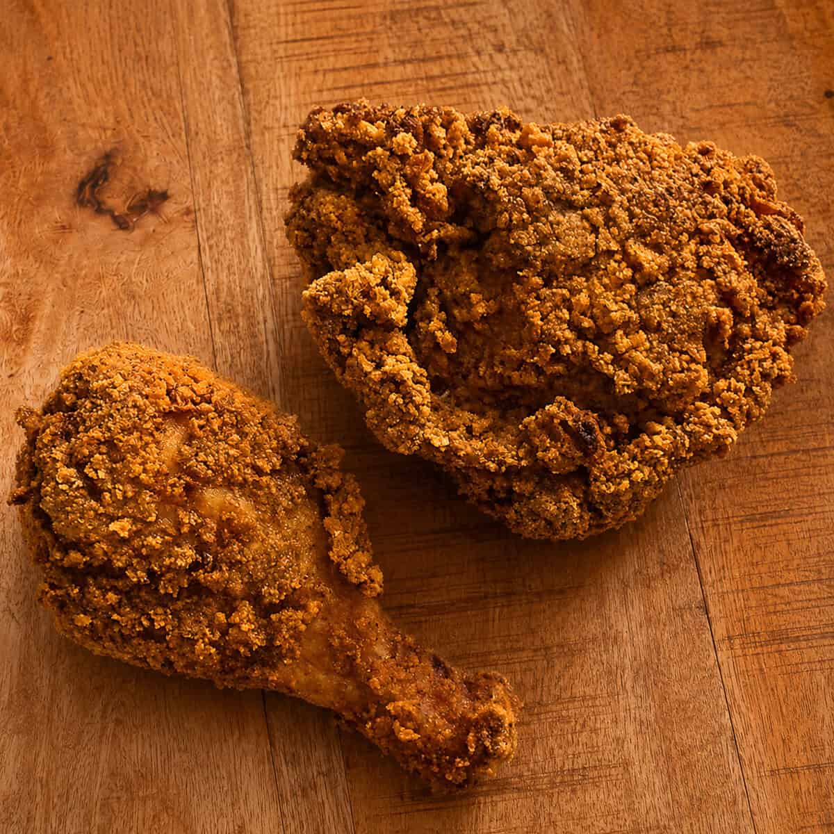 Cheesy Fried Chicken