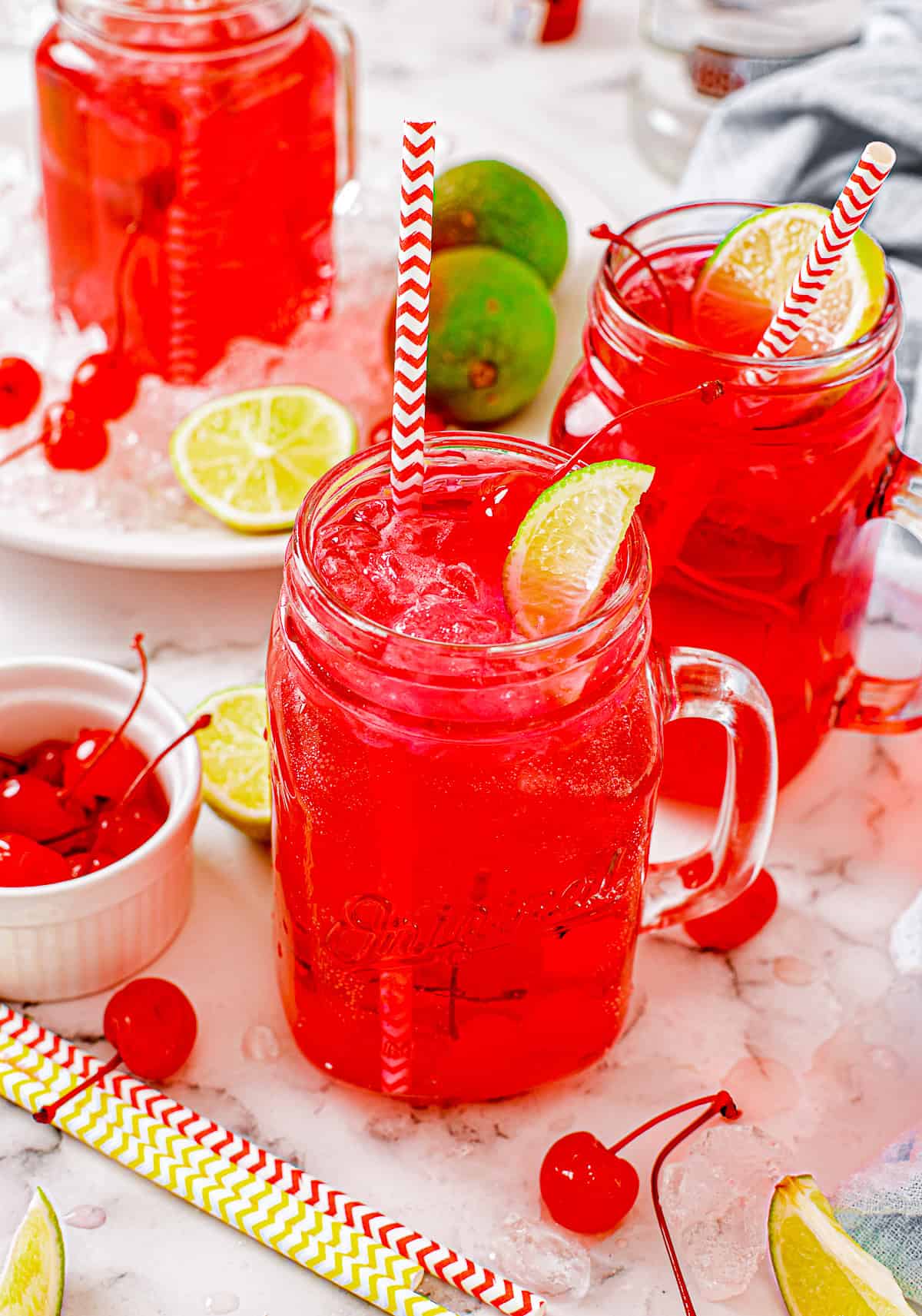 Vodka Cherry Limeade Cocktail Recipe