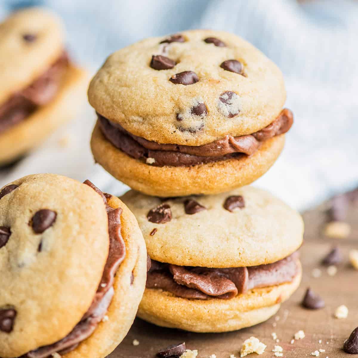 Chocolate Chip Cookie Sandwich Recipe