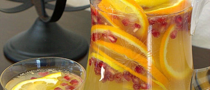 Sparkling Citrus Pomegranate Punch
