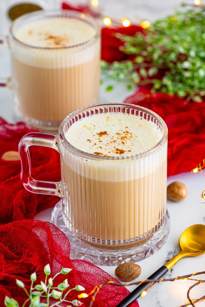 Easy Homemade Eggnog Latte Recipe