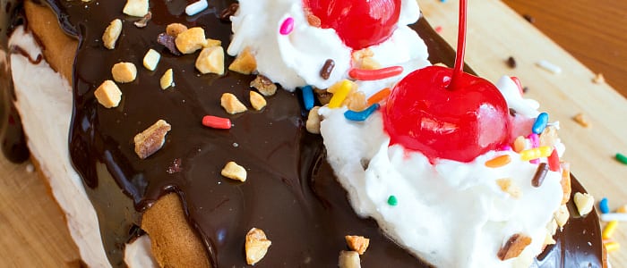 Hot Fudge Sundae Ice Cream Cake