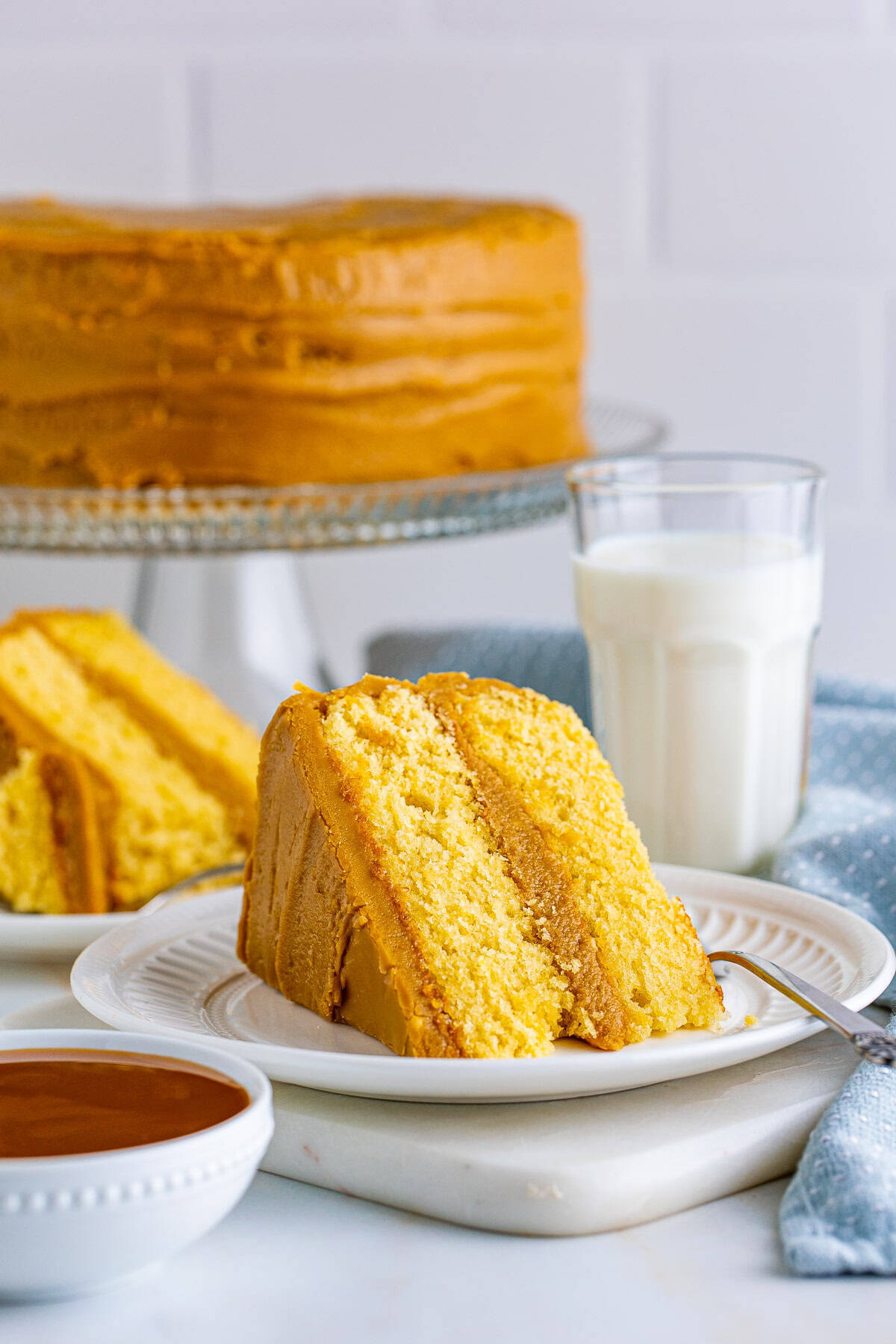 Homemade Caramel Cake