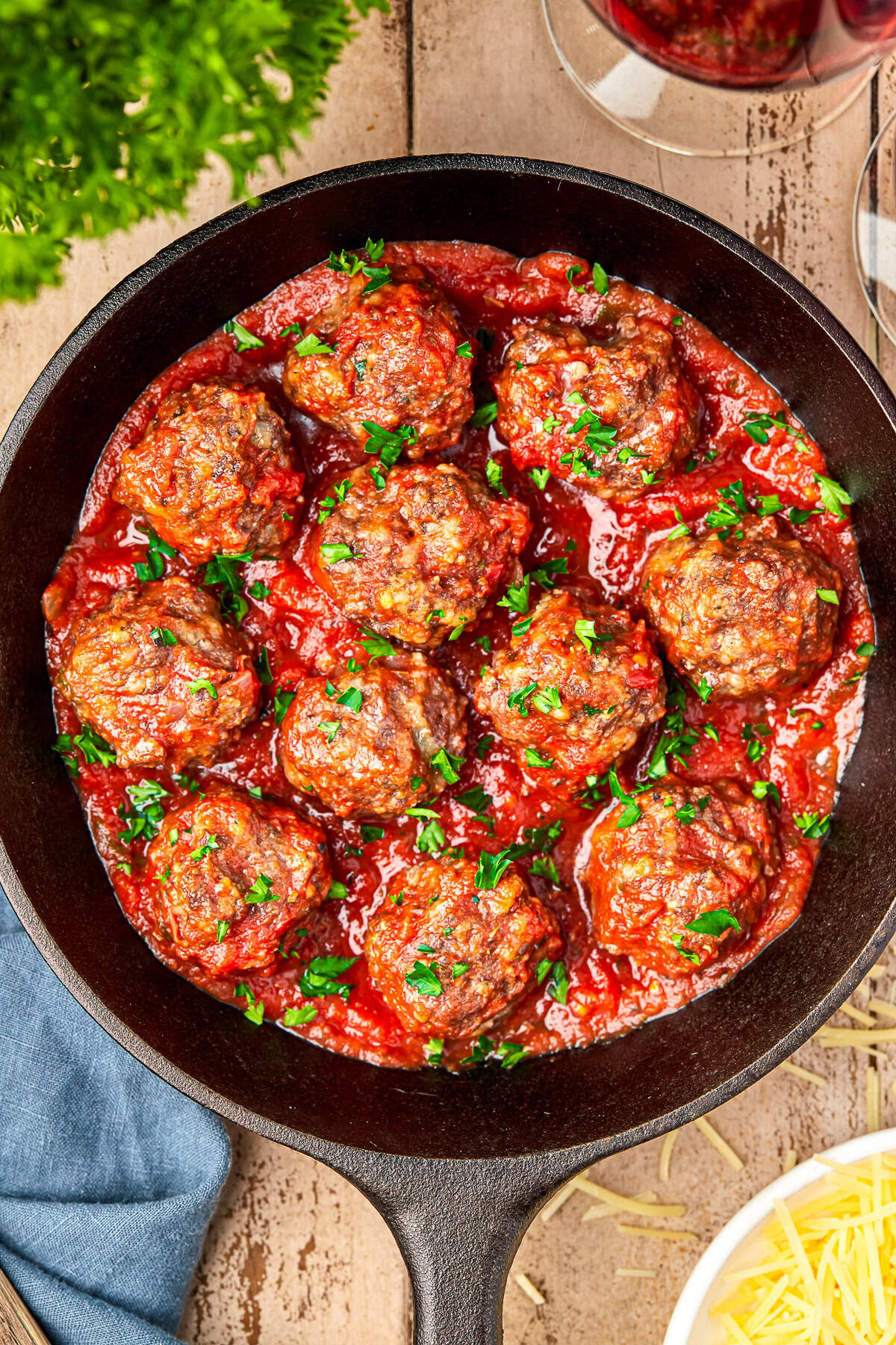 Easy Homemade Meatballs Recipe (Baked in the Oven)