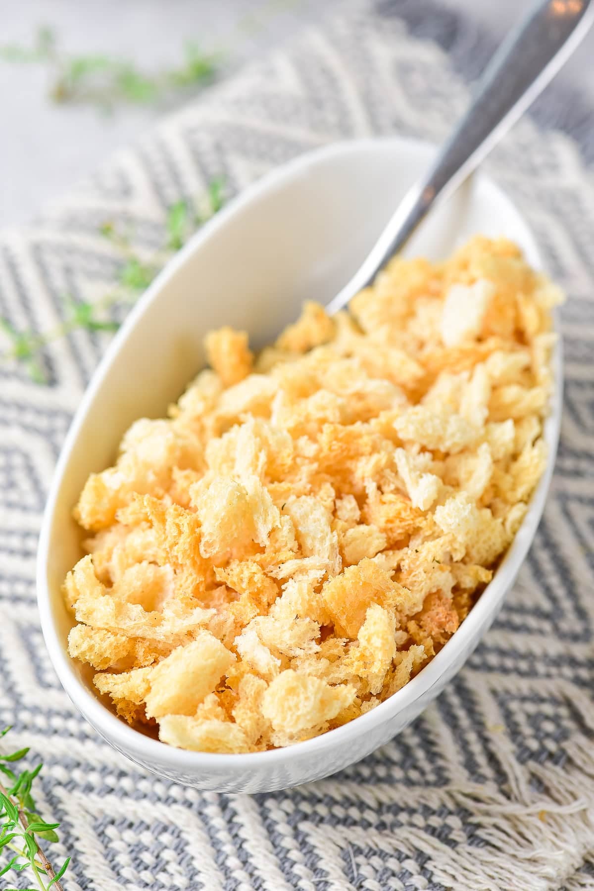 Homemade Panko Bread Crumbs Recipe