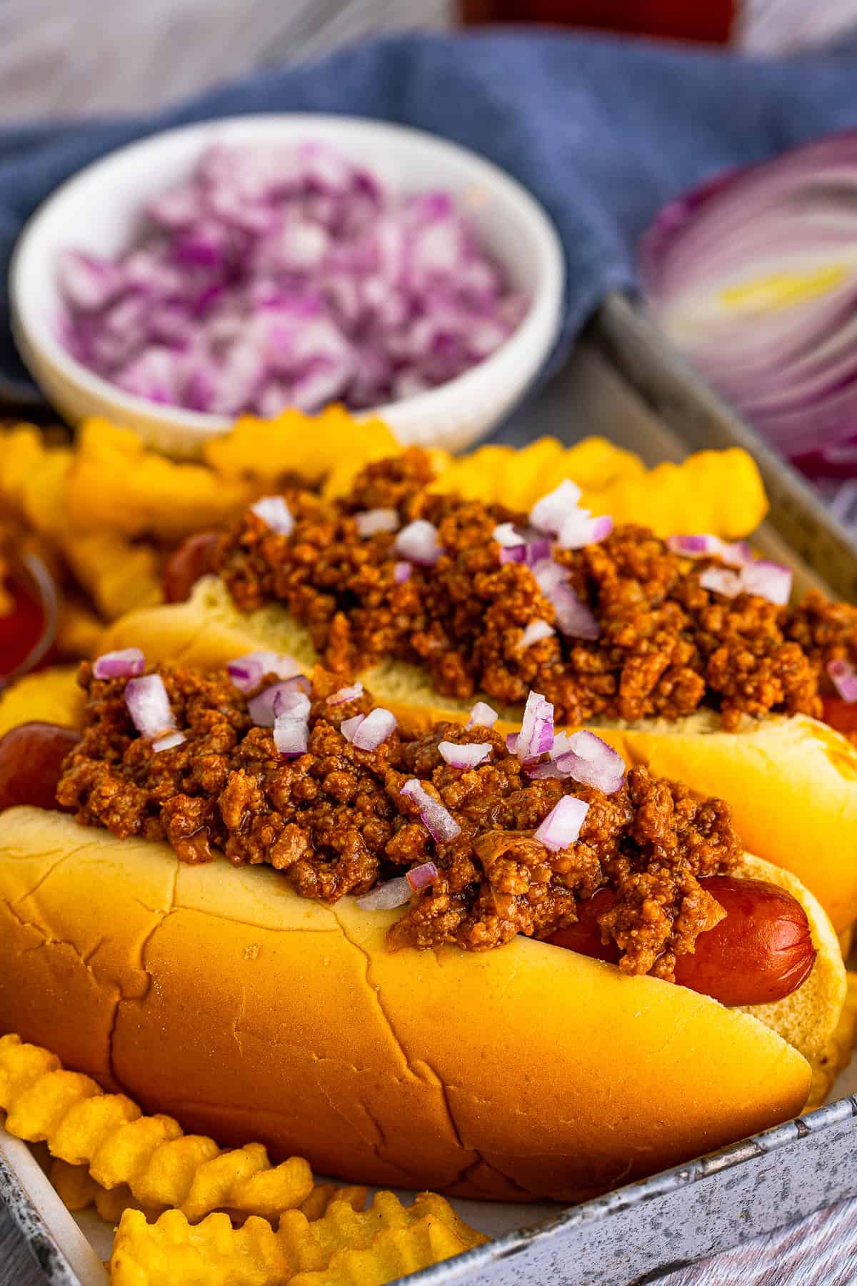 New York Style Hot Dog Chili