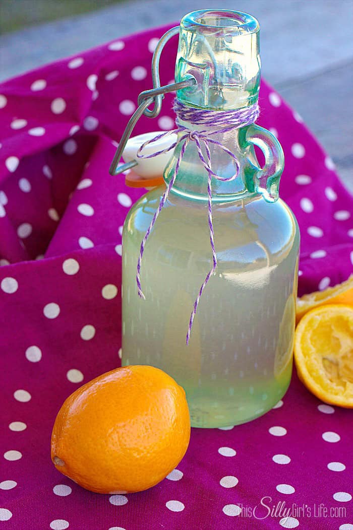 Homemade Lemon Syrup Recipe